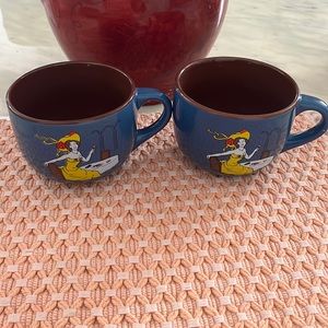 Vintage Café Bohème Set Of 2 Mug